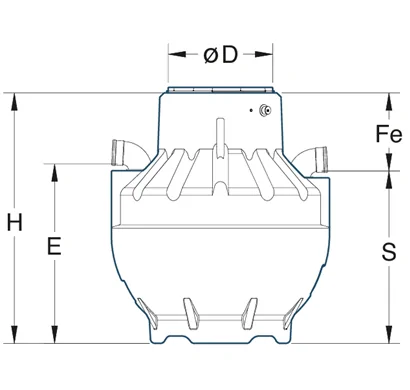 Separador Hidrocarburos 8 litros/segundo