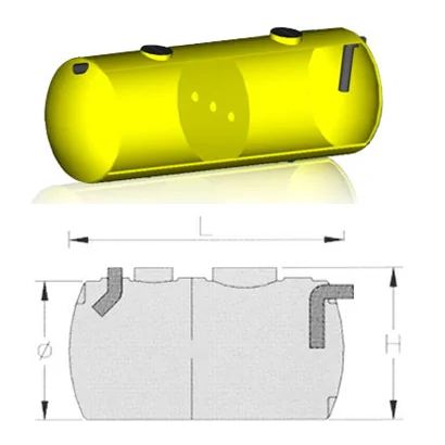 Fosa séptica 7 habitantes