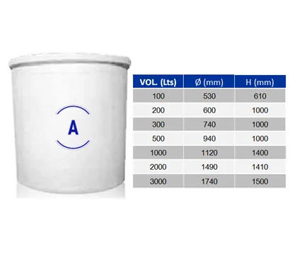 Deposito Cilindrico 100 litros
