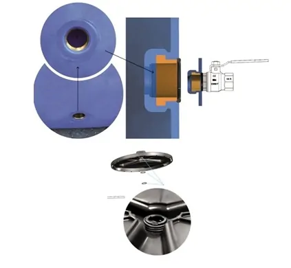 Deposito Horizontal 3000 litros Polietileno