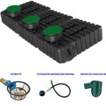 Deposito reutilizacion pluviales baja profundidad 7500 litros