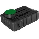 Deposito de baja altura o baja profundidad