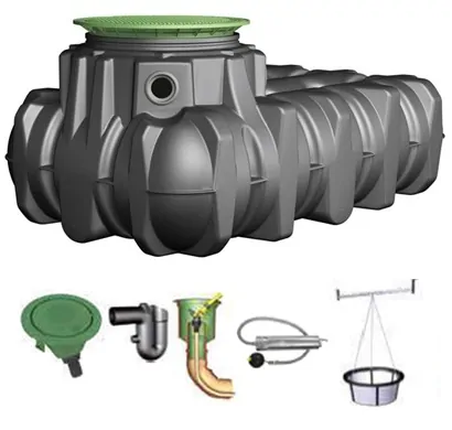 Deposito Reutilizacion aguas pluviales de Baja profundidad