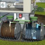 Depuradora oneAdvanced instalación enterrada dos depósitos Carat GRAF