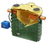 Depuradora de oxidación total NIFAT3200 para 8 habitantes equivalentes