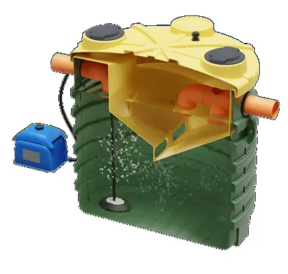 Depuradora de Oxidación Total NIFAT1000 — 2 Habitantes